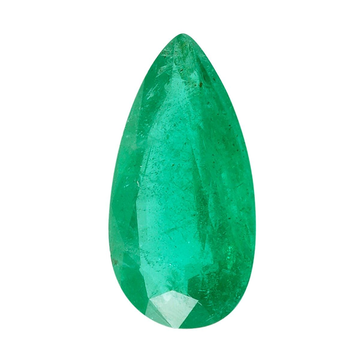 Certified & Appraised AAAA Gemfields Emerald (Pear Free Size) 1.50 Ctw