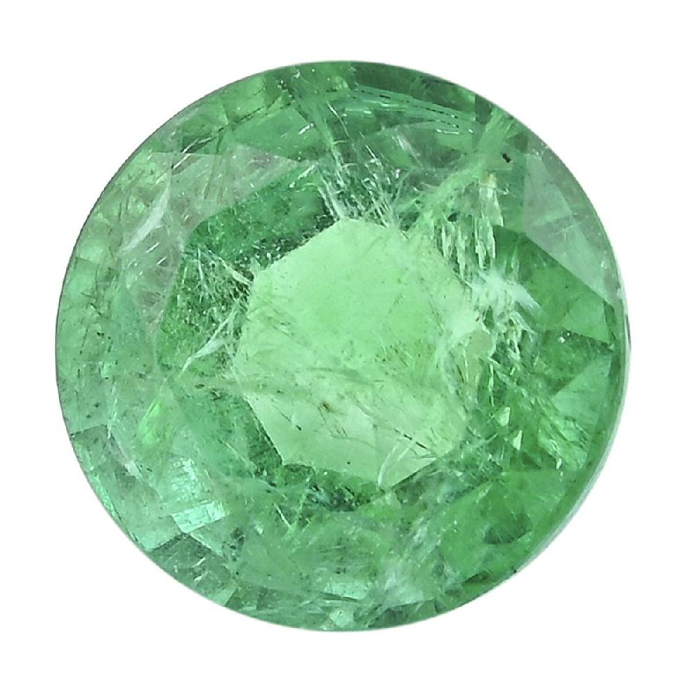 Certified & Appraised AAAA Gemfields Emerald (Rnd Free Size) 1.50 ctw