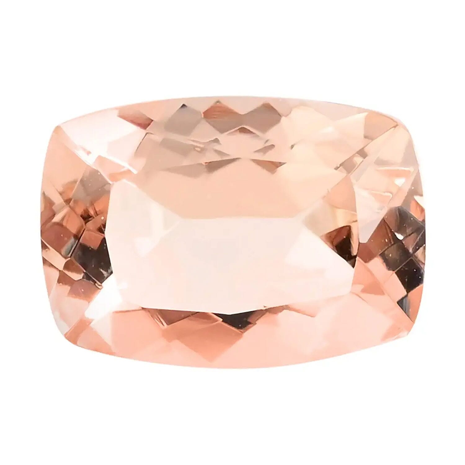 Certified & Appraised AAAA Marropino Morganite (Cush 14x10 mm) 5.50 ctw