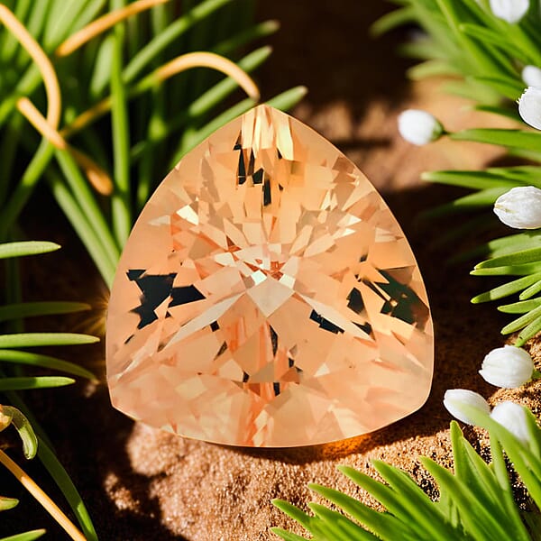 Certified & Appraised AAAA Marropino Morganite (Trl 14 Mm) 7.00 Ctw
