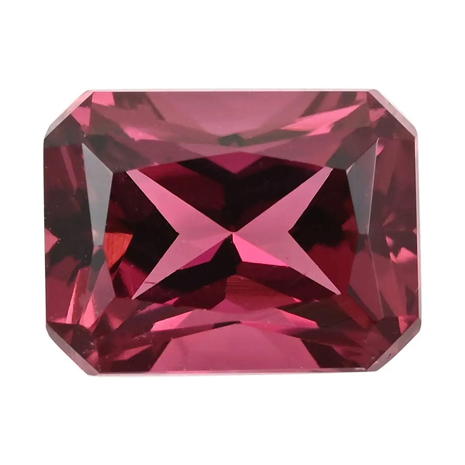 Certified & Appraised AAAA Ouro Fino Rubellite (Oct Free Size) 3.00 ctw