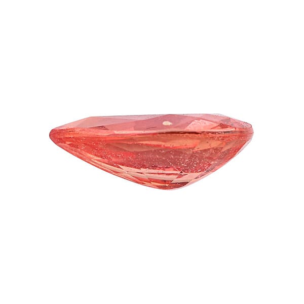 Certified & Appraised AAAA Padparadscha Sapphire (BT) (Pear Free Size) 1.00 Ctw