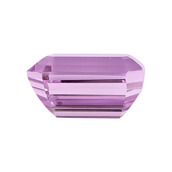 Certified & Appraised AAAA Patroke Kunzite (Oct Free Size) 12.88 Ctw