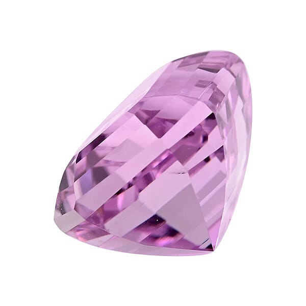 Certified & Appraised AAAA Patroke Kunzite (Oct Free Size) 12.88 Ctw