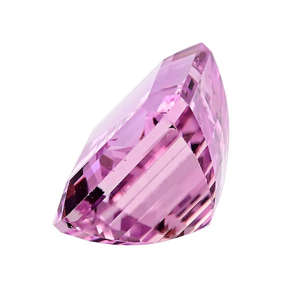 Certified & Appraised AAAA Patroke Kunzite (Oct Free Size) 32.28 Ctw