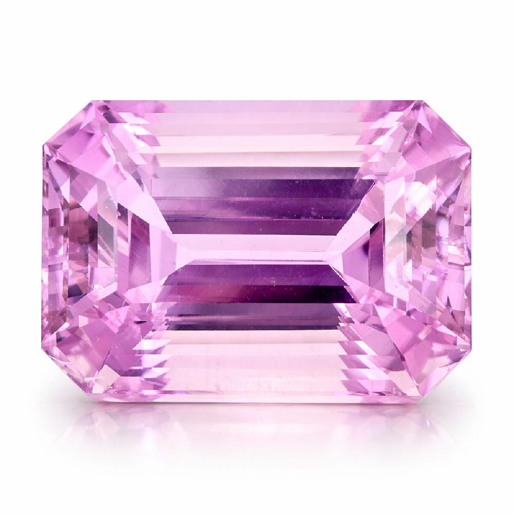 Certified & Appraised AAAA Patroke Kunzite (Oct Free Size) 27.50 ctw