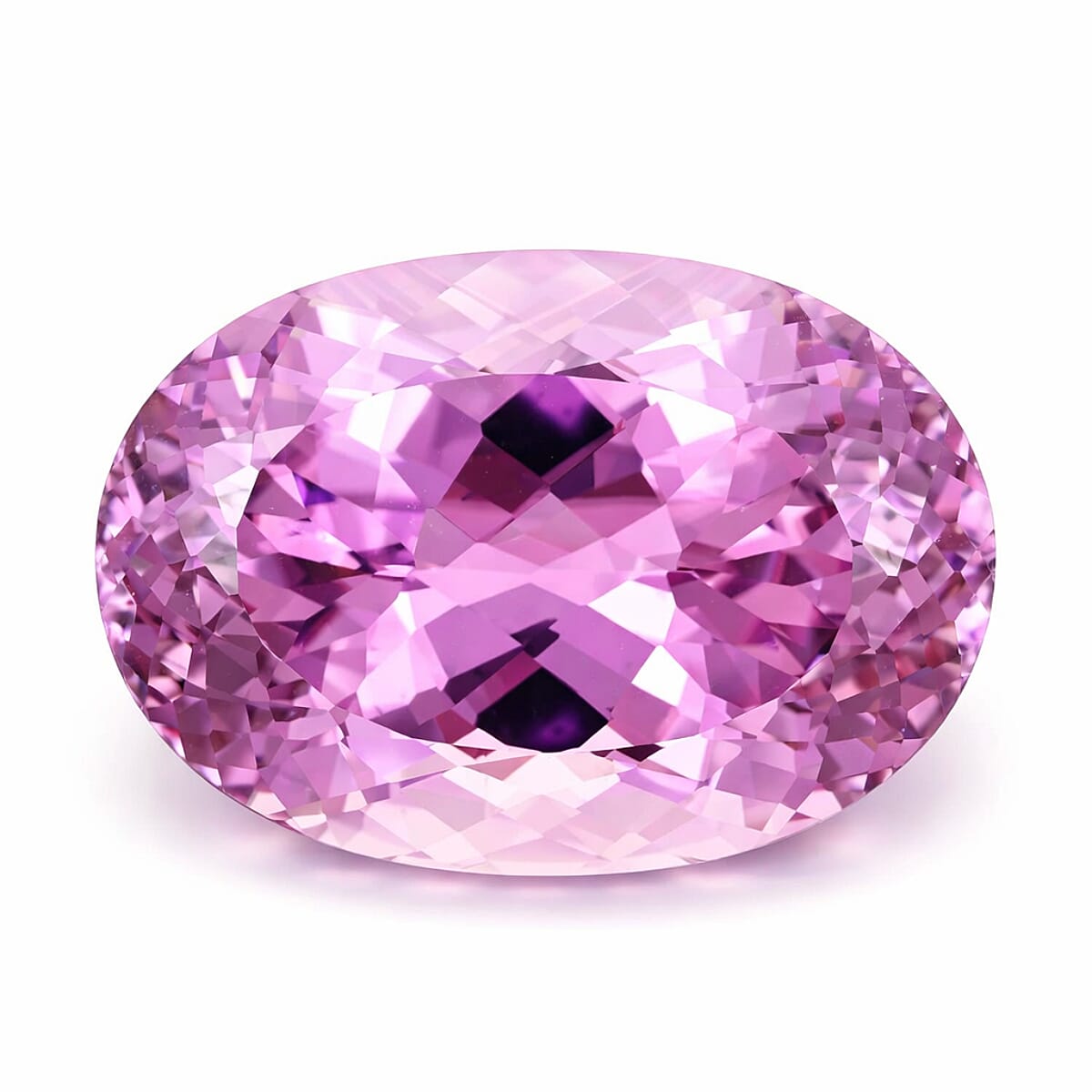 Certified & Appraised AAAA Patroke Kunzite (Oval Free Size) 44.74 ctw