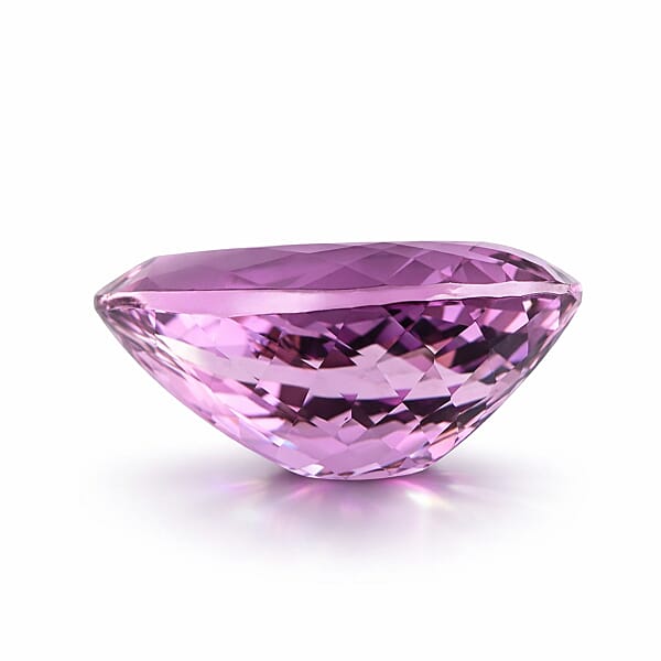 Certified & Appraised AAAA Patroke Kunzite (Pear Free Size) 42.20 Ctw