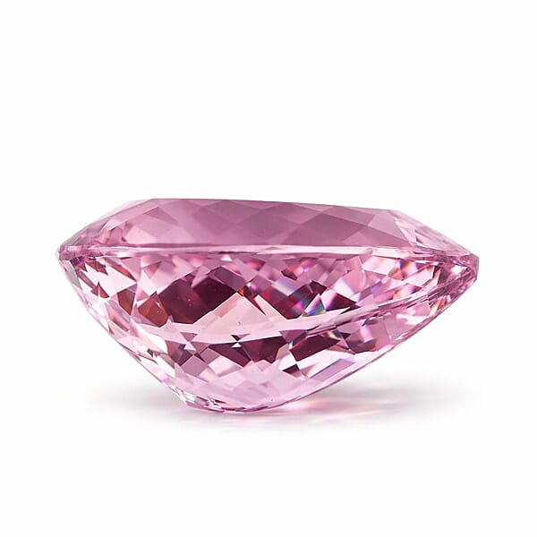 Certified & Appraised AAAA Patroke Kunzite (Pear Free Size) 51.21 Ctw