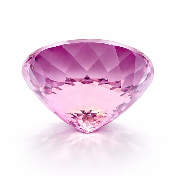 Certified & Appraised AAAA Patroke Kunzite (Rnd Free Size) 70.88 Ctw