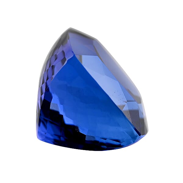 Certified & Appraised AAAA Tanzanite (Cushion Free Size) 15.00 Ctw