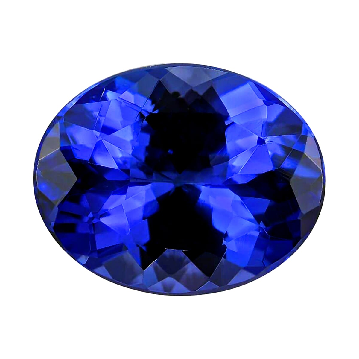 Certified & Appraised AAAA Tanzanite (Ovl 10x8 Mm) 2.50 Ctw