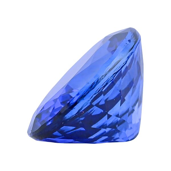 Certified & Appraised AAAA Tanzanite (Ovl 10x8 Mm) 2.60 Ctw