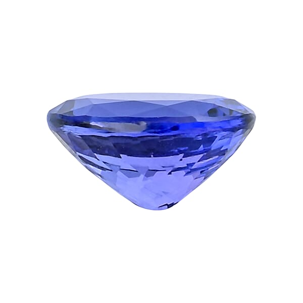 Certified & Appraised AAAA Tanzanite (Ovl 10x8 Mm) 2.60 Ctw