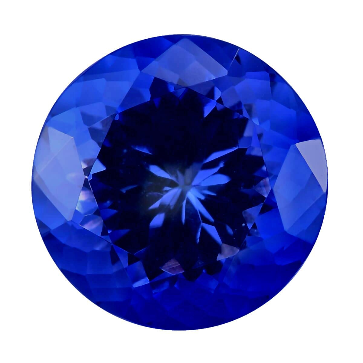 Certified & Appraised AAAA Tanzanite (Rnd 10 mm) 4.00 ctw