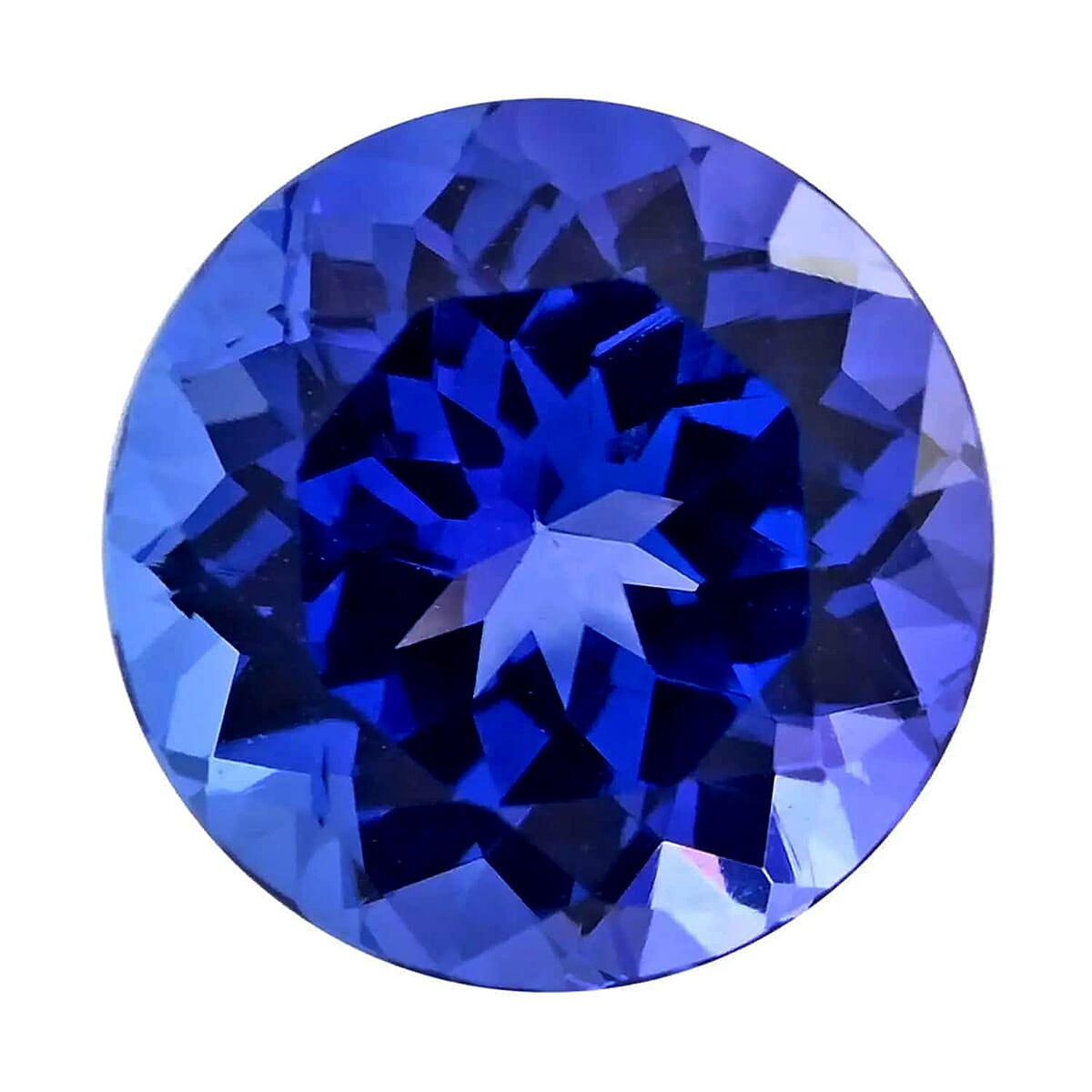 Certified & Appraised AAAA Tanzanite (Rnd 7 mm) Loose Tanzanite Certified Tanzanite Loose Gem Loose Gemstones Loose Stones Jewelry Stones 1.25 ctw