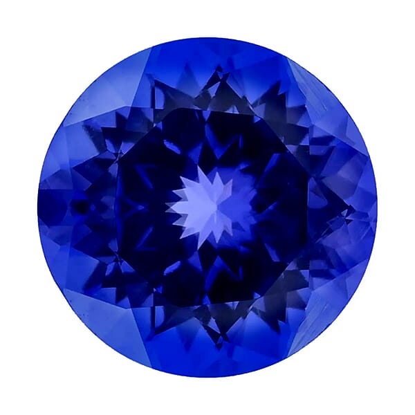 Certified & Appraised AAAA Tanzanite Set Of 2 (Rnd 6.5 Mm) 2.00 Ctw