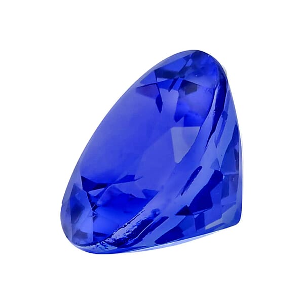 Certified & Appraised AAAA Tanzanite Set Of 2 (Rnd 6.5 Mm) 2.00 Ctw