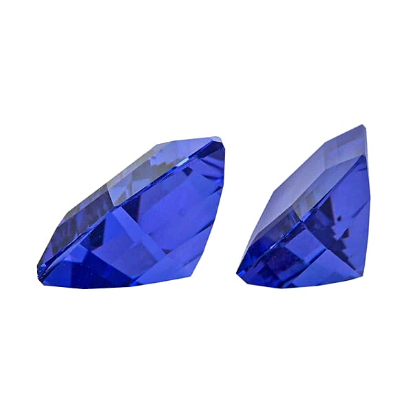 Certified & Appraised AAAA Tanzanite Set Of 3 (Fancy Free Size) 18.77 Ctw