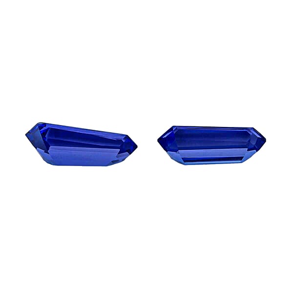 Certified & Appraised AAAA Tanzanite Set Of 3 (Fancy Free Size) 18.77 Ctw