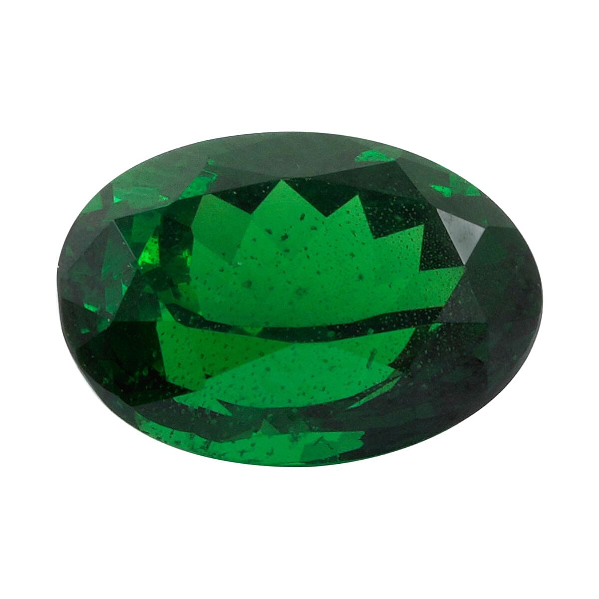 Certified & Appraised AAAA Tsavorite Garnet (Oval Free Size) 1.50 Ctw