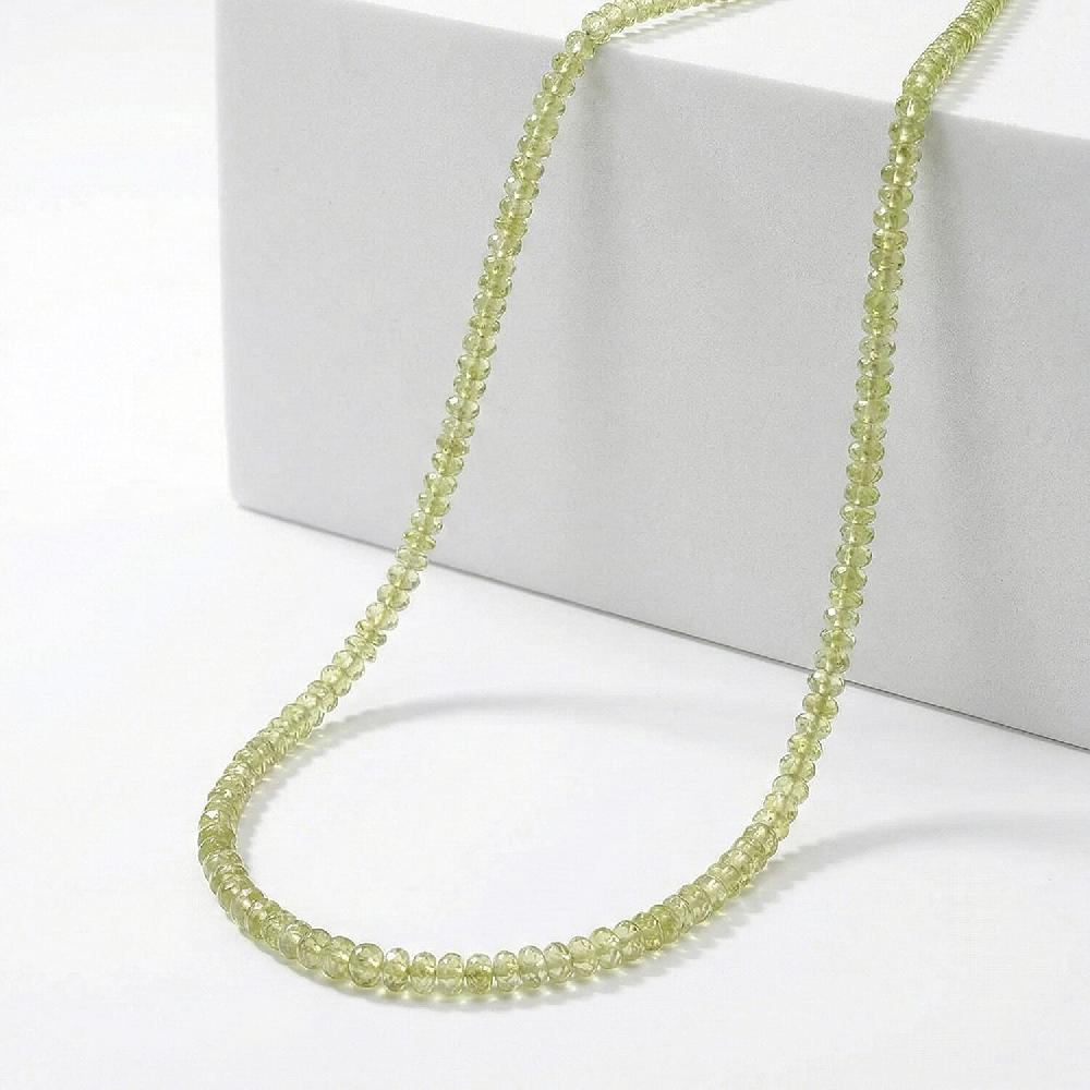Certified & Appraised Iliana AAAA Sava Sphene 60.00 ctw Beaded Necklace in 18K Yellow Gold 18 Inches
