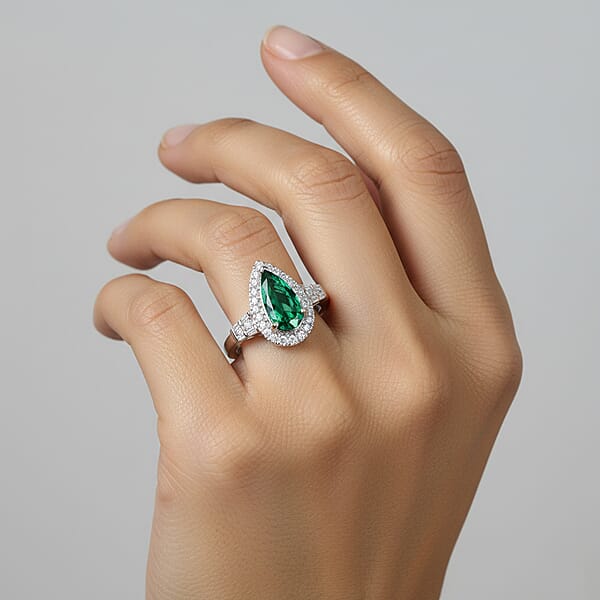 Certified & Appraised Rhapsody AAAA Pirineu Lagoon Tourmaline And E-F VS Diamond 1.45 Ctw Ring In 950 Platinum 7 Grams
