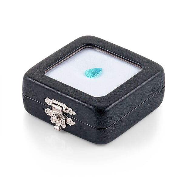 Chairman Vault Collection Certified & Appraised AAAA Paraiba Tourmaline (Pear Free Size) 2.17 Ctw