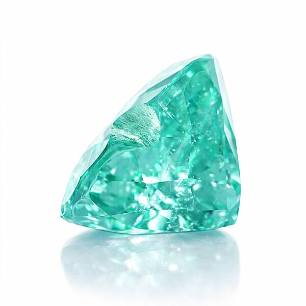 Chairman Vault Collection Certified & Appraised AAAA Paraiba Tourmaline (Hrt Free Size) 2.30 Ctw