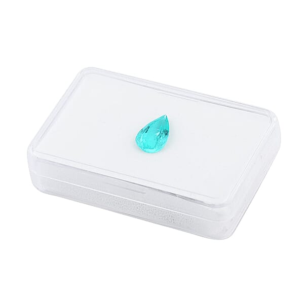 Chairman Vault Collection GIA Certified AAAA Paraiba Tourmaline (Pear Free Size) 3.54 Ctw
