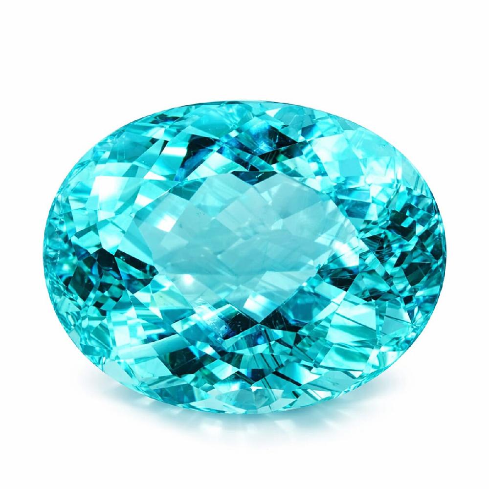 Chairman Vault Collection GIA Certified AAAA Paraiba Tourmaline (Ovl Free Size) 3.21 ctw