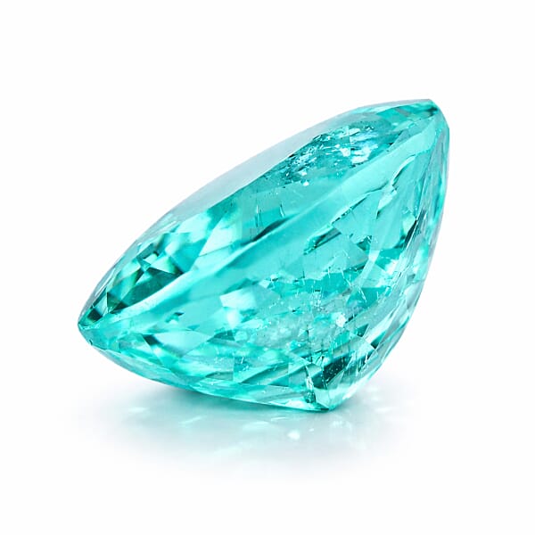 Chairman Vault Collection GIA Certified AAAA Paraiba Tourmaline (Ovl Free Size) 3.76 Ctw