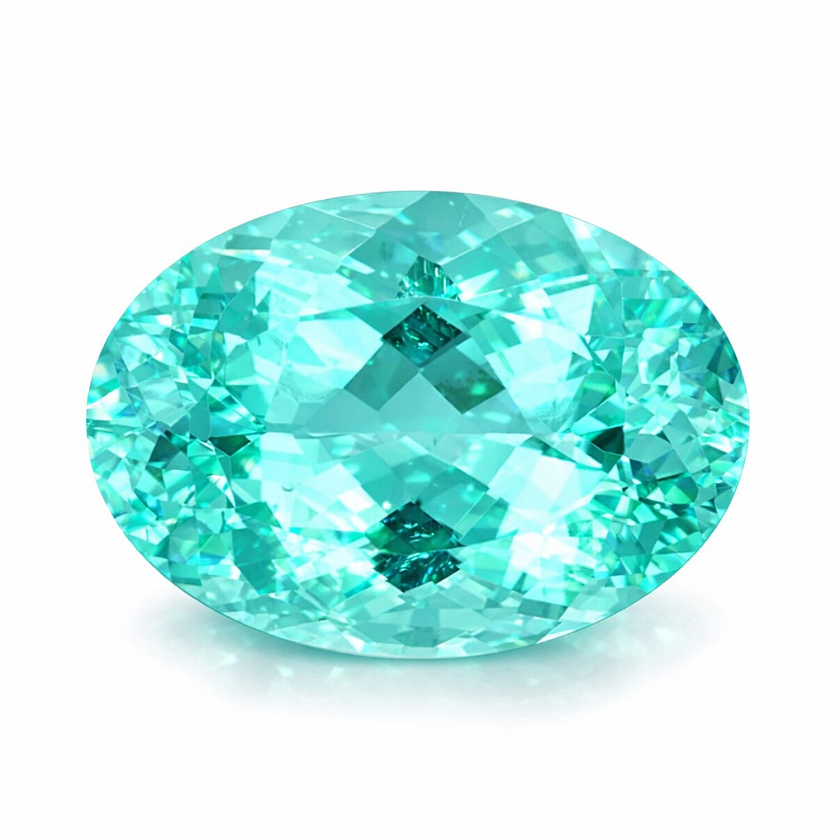 Chairman Vault Collection GIA Certified AAAA Paraiba Tourmaline (Ovl Free Size) 3.76 ctw