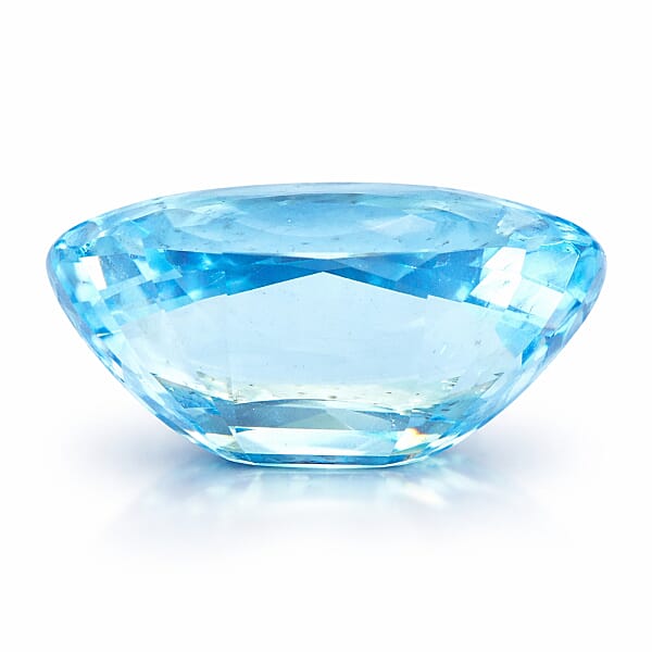 Chairman Vault Collection One Of A Kind Certified & Appraised AAAA Santa Maria Aquamarine (Oval Free Size) 8.23 Ctw