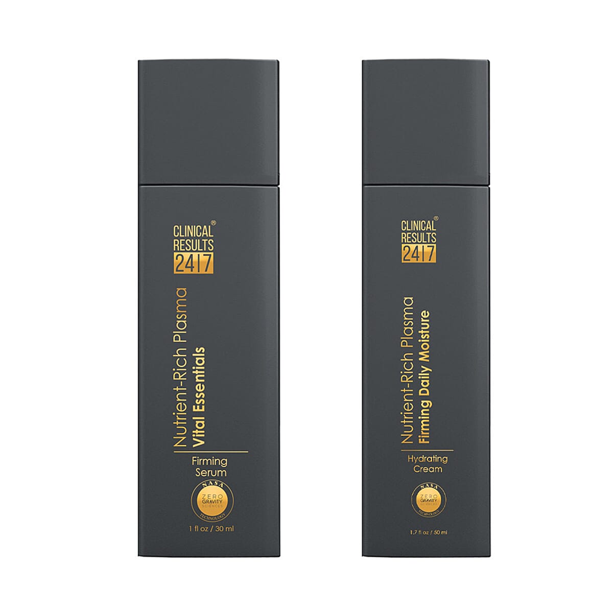Clinical Results 24/7 Nutrient-Rich Plasma Advanced Firming & Repair Duo (Cream 1.7oz & Serum 1oz) Made in US (Ships in 5-7 Days)