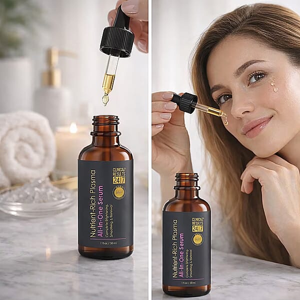 Clinical Results 24/7 Nutrient-Rich Plasma All-In-One Serum (1oz) Made In US (Ships In 5-7 Days)