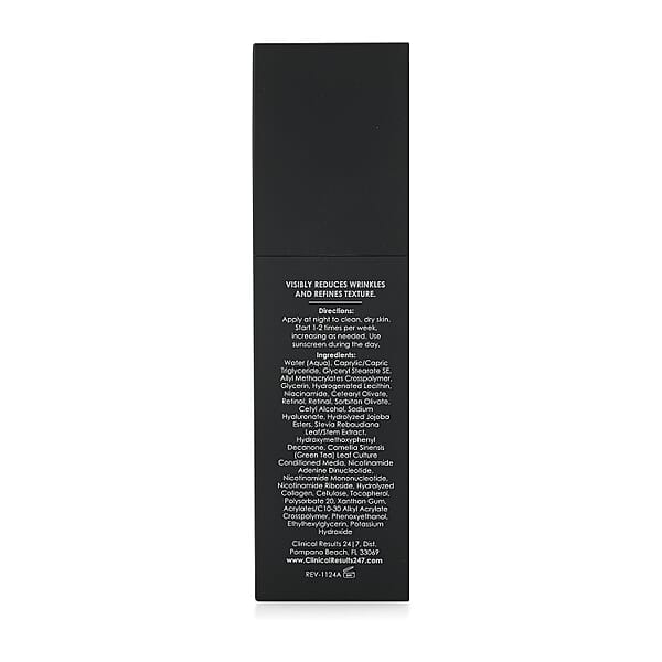 Clinical Results 24/7 Nutrient-Rich Plasma Resurfacing Tri-Retinoid Advanced Treatment (1oz) Made In US