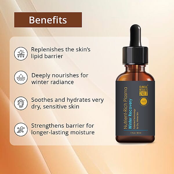 Clinical Results 24/7 Nutrient-Rich Plasma Winter Recovery (Ships In 5-7 Days)