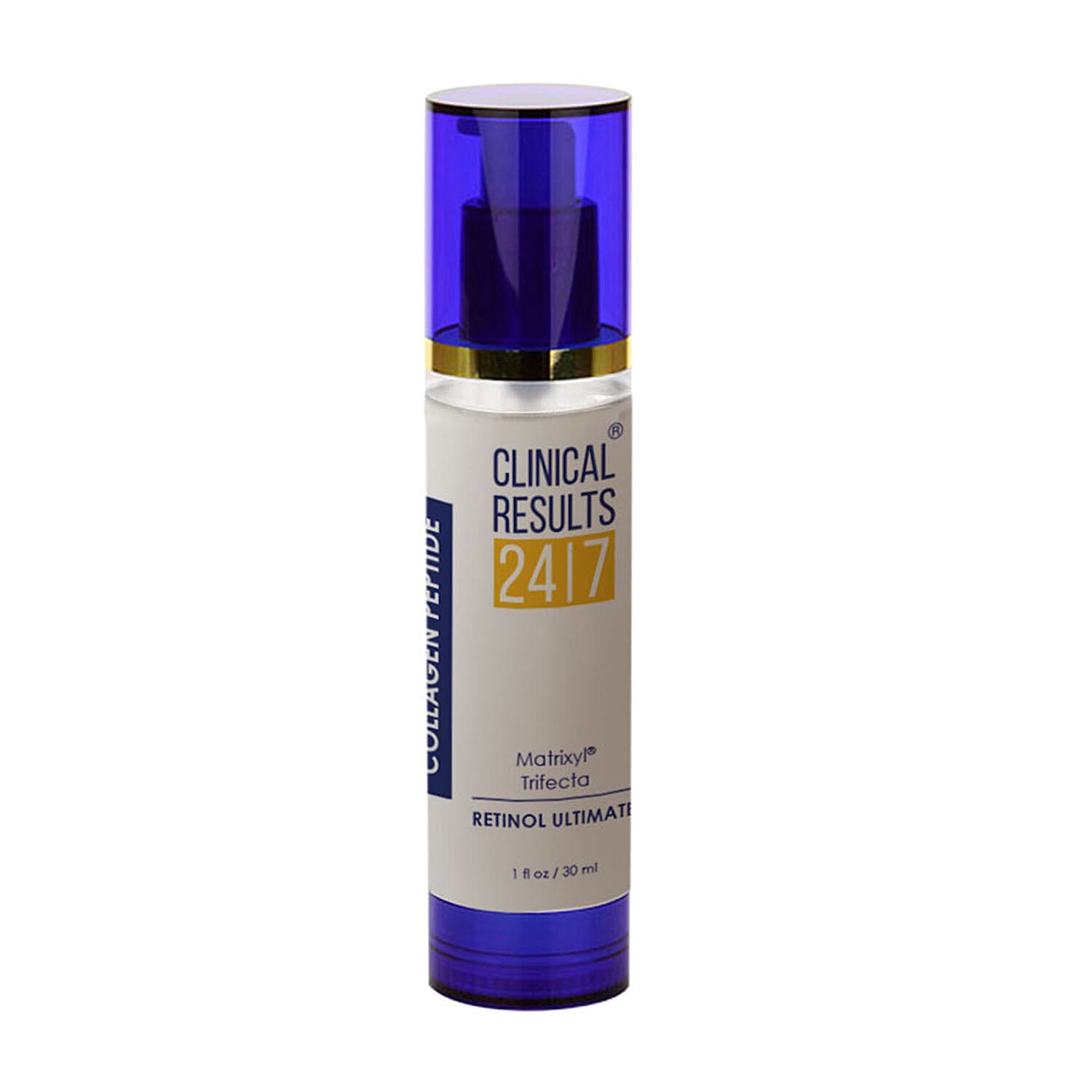 Clinical Results Collagen Peptide Matrixyl Trifecta Retinol Ultimate (1oz) (Ships in 5-7 Days)