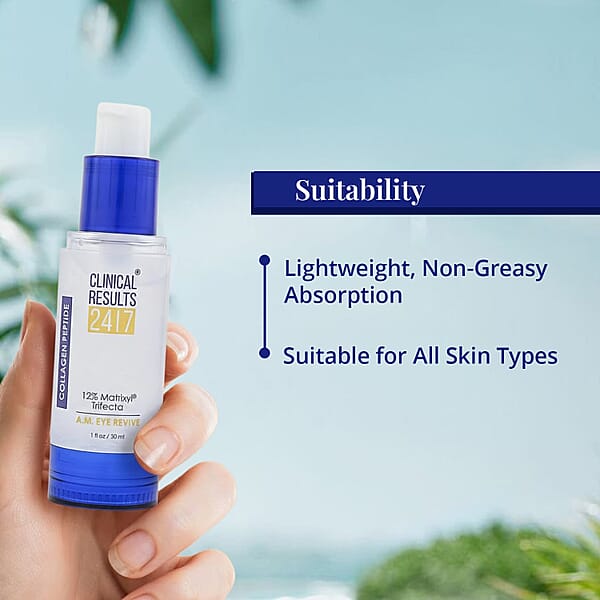 Clinical Results Collagen Peptide Matrixyl Trifecta A.M. Firming Serum (1oz) (Ships In 5-7 Days)