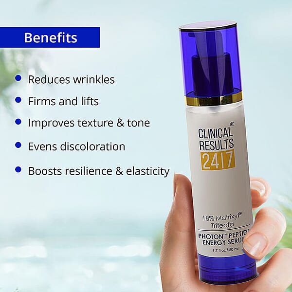 Clinical Results Matrixyl Trifecta PHOTON™ Peptide Energy Serum (1.7oz) (Ships In 5-7 Days)