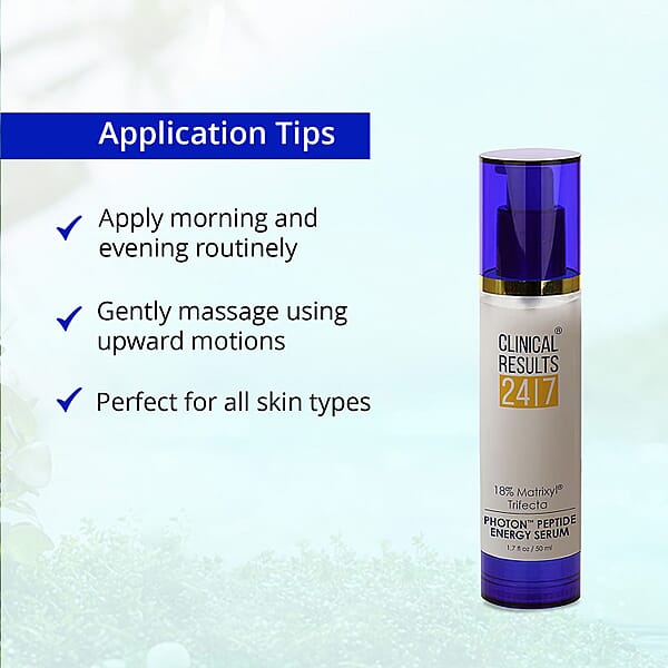 Clinical Results Matrixyl Trifecta PHOTON™ Peptide Energy Serum (1.7oz) (Ships In 5-7 Days)