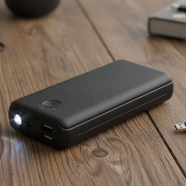 Closeout JIGA 30000 MAh Power Bank With Flashlight