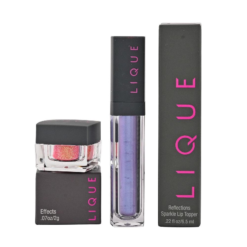 Closeout Lique Set Of 2 Lipstick & Highlighter