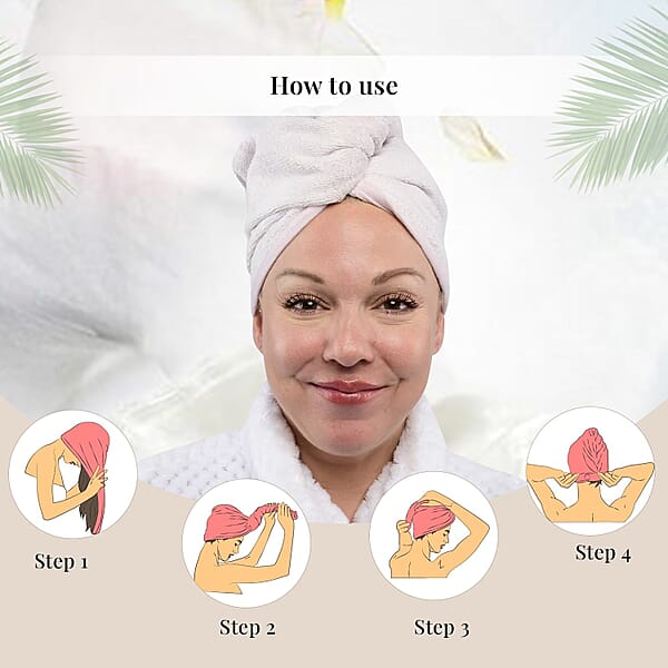 Closeout OliviaLayne 2 Pack Gray & Mauve Head Wrap Set