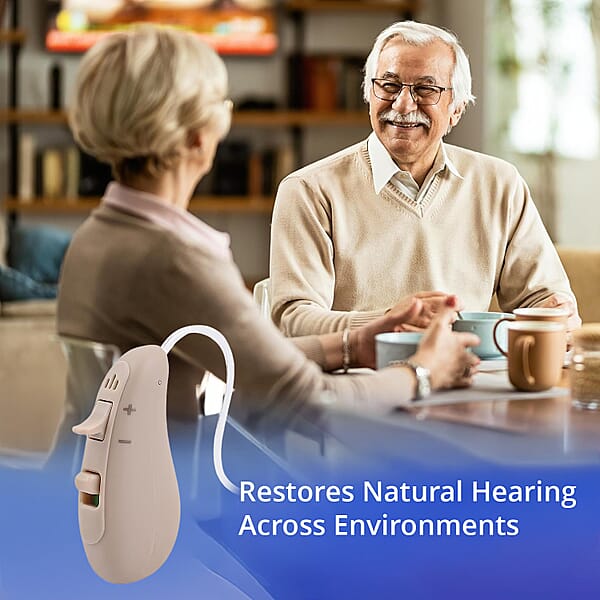 Closeout RCA Behind The Ear Hearing Aid With Rechargeable Stand