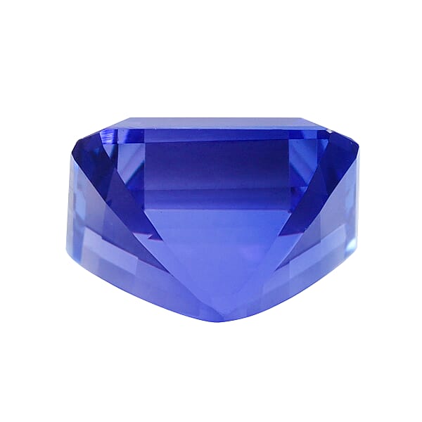 Collector's Edition AAAA Asscher Cut Tanzanite (Sqr 8 Mm) 2.50 Ctw