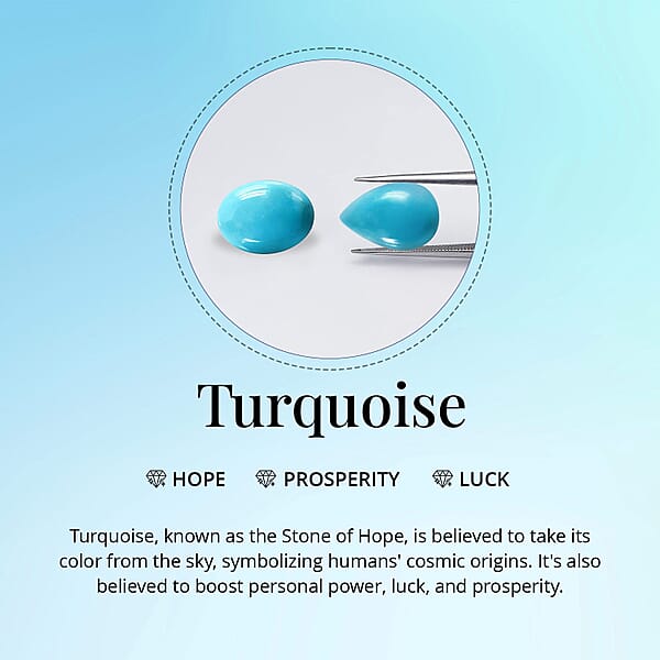 D'Joy Artisan Crafted Royston Turquoise White Buffalo Ring In Black Oxidised Sterling Silver 4.70 Ctw