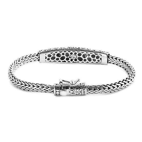 D'Joy Bali Legacy Tulang Naga Chain With Snake Bracelet In 22K Vermeil YG Over And Sterling Silver (6.50 In) 20.85 Grams