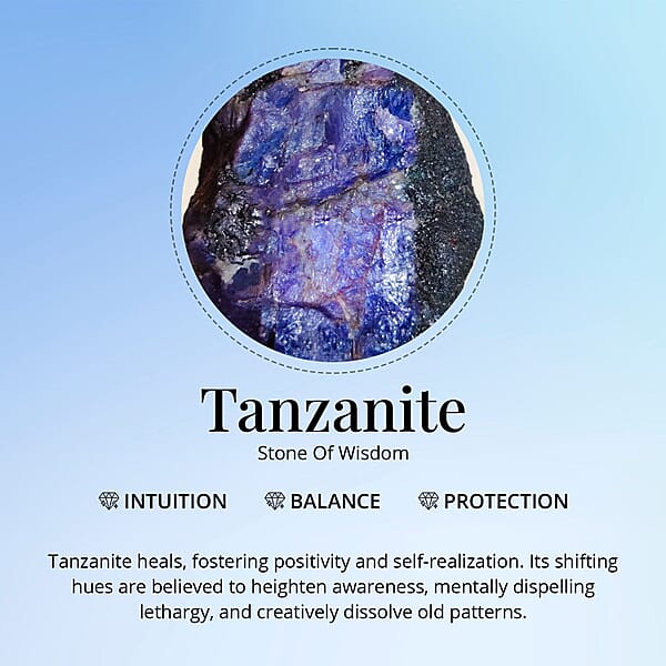 D'Joy Tanzanite 1.60 Ctw Solitaire Stud Earrings In Platinum Over Sterling Silver (Del. In 10-12 Days)